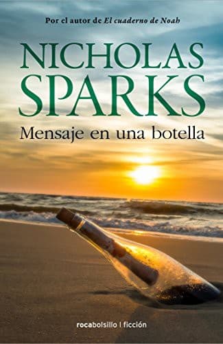 Mensaje en una botella — Nicholas Sparks, libro usado