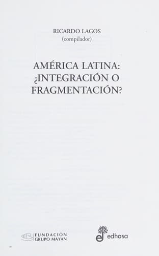 América Latina — Ricardo Lagos Escobar, libro usado