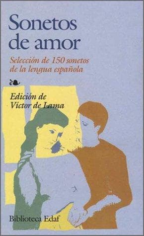 Sonetos de amor — Víctor de Lama, libro usado