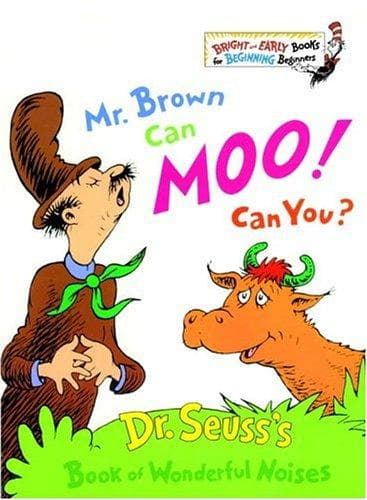 Mr Brown can moo! Can you? — Dr. Seuss, libro usado