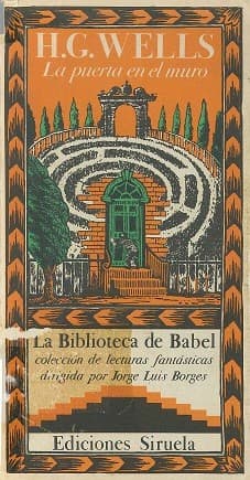 La puerta en el muro (Biblioteca de Babel) — H.G. Wells, libro usado