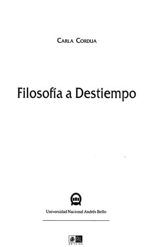 Filosofia a destiempo - foto 1