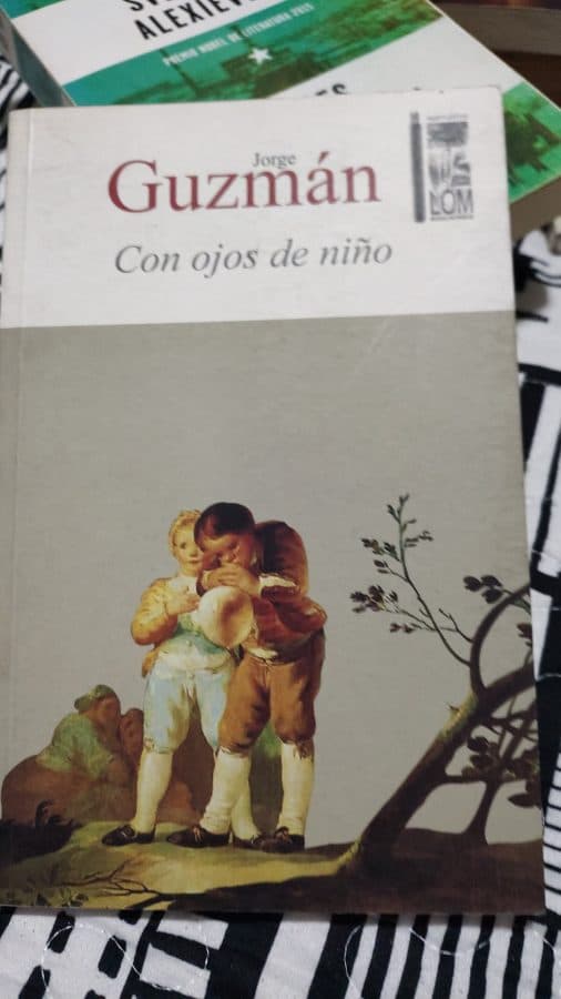 Con ojos de niño — Jorge Guzmán, libro usado