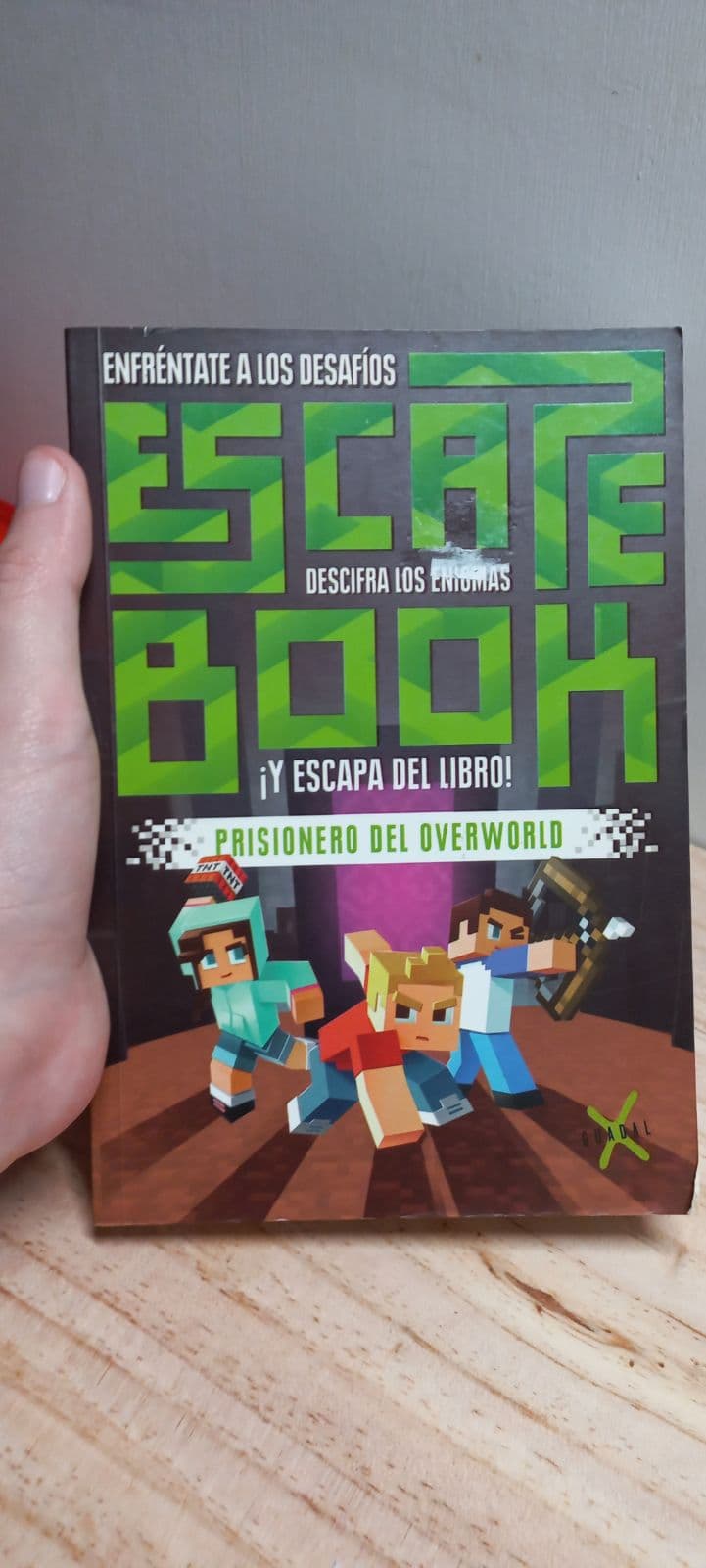 Escape Book: Prisionero del Overworld — Ivan Tapia, libro usado