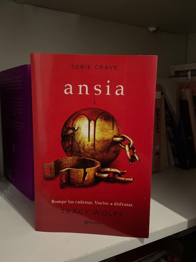 Ansia — Tracy Wolff, libro usado