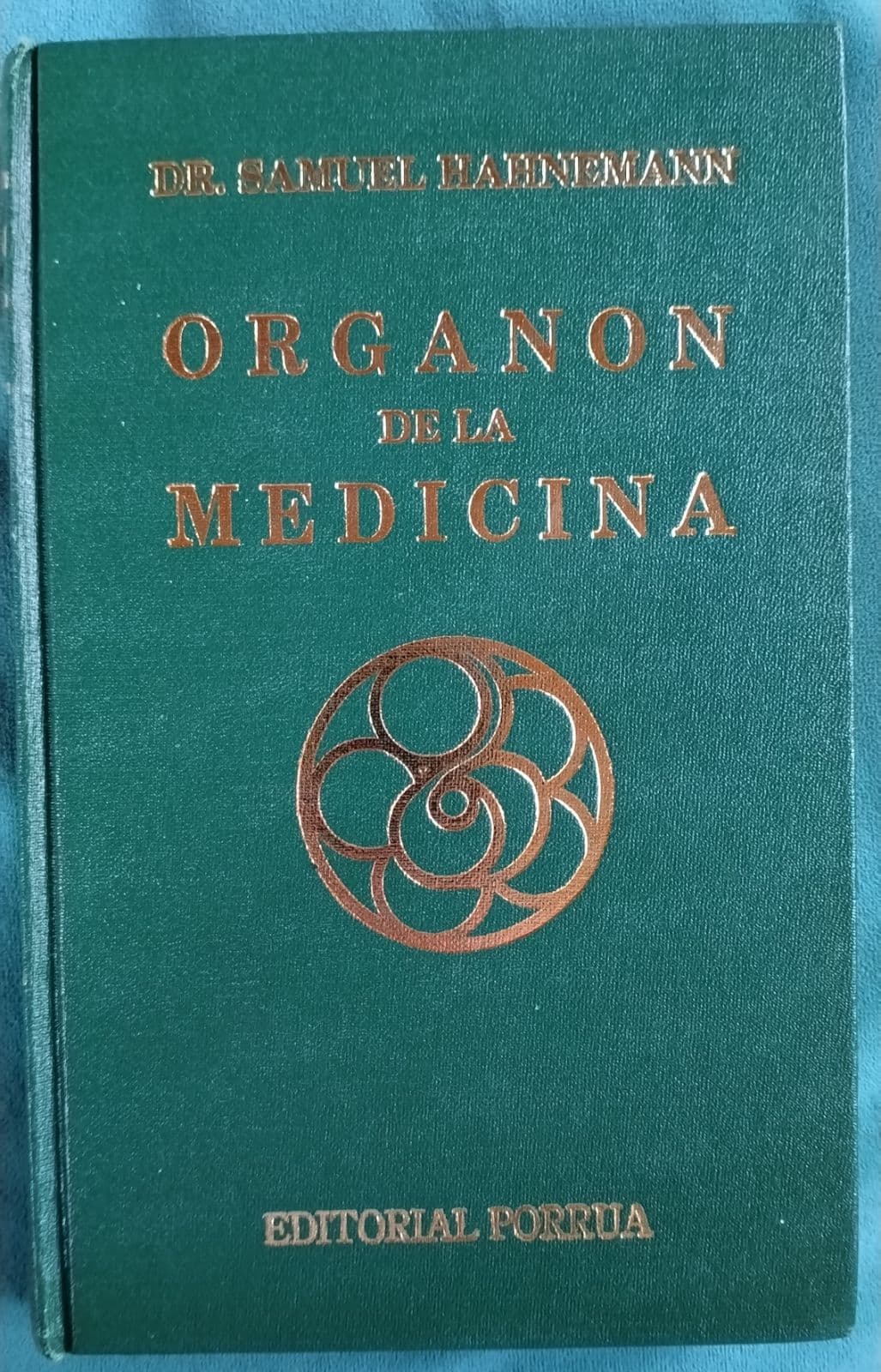 Organón de la medicina — Doctor Samuel hannemann, libro usado