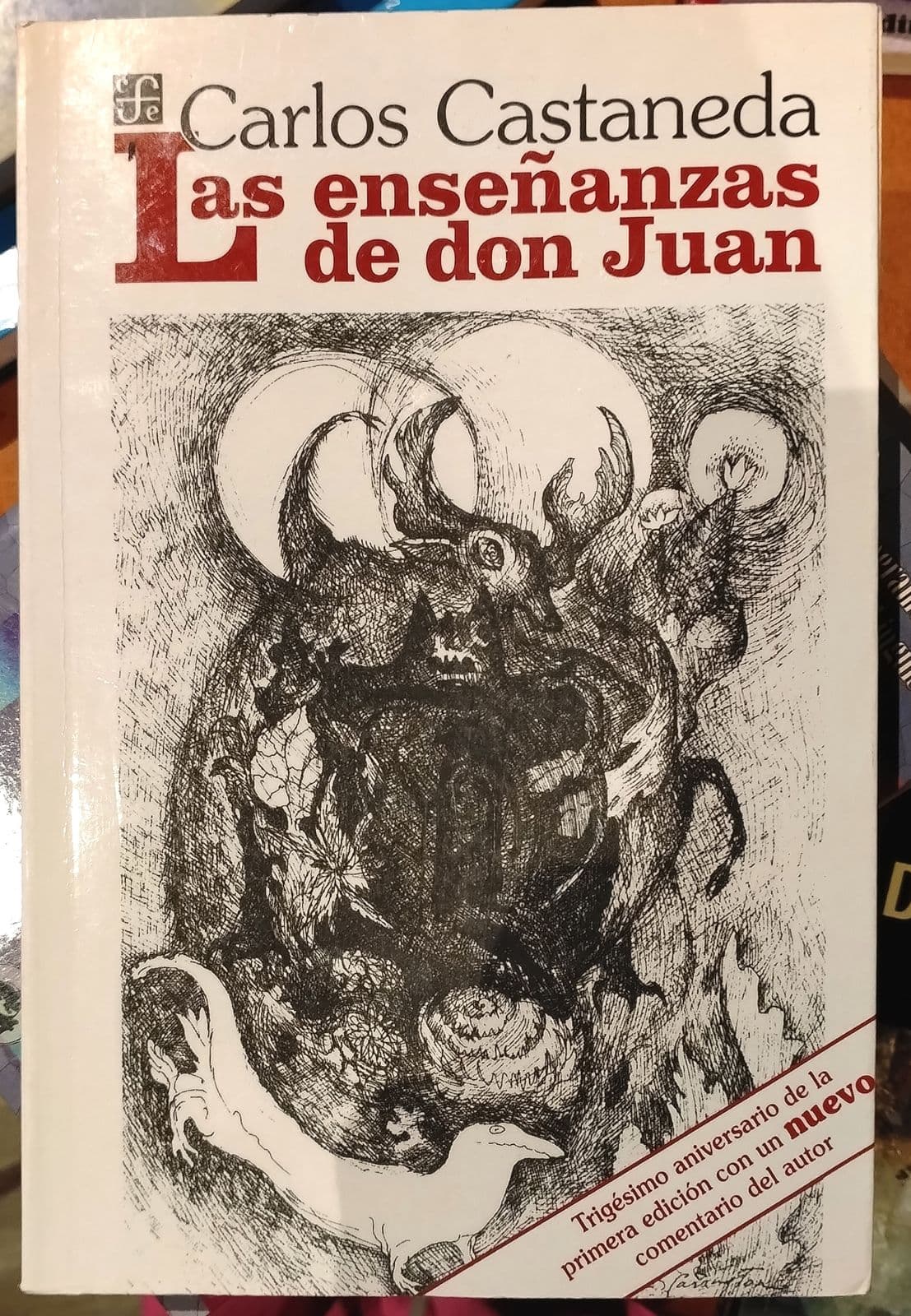 Las Enseñanzas de Don Juan — Carlos Castaneda, libro usado (foto 1 de 3)