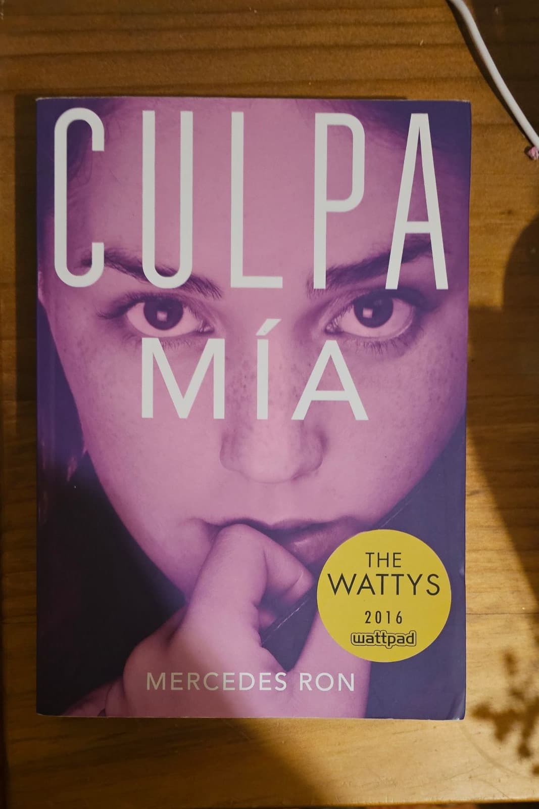 Culpa mía — Mercedes Ron, libro usado