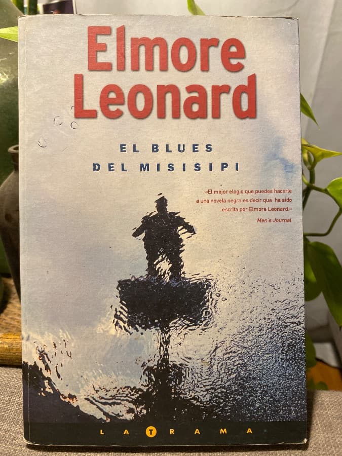 El Blues del Misisipi — Elmore Leonard, libro usado