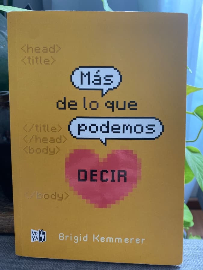Más de lo que podemos decir — Brigid Kemmerer, libro usado
