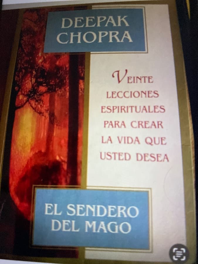 El Sendero del Mago: Veinte Lecciones Espirituales para Crear la Vida que Usted Desea — Deepak Chopra, libro usado