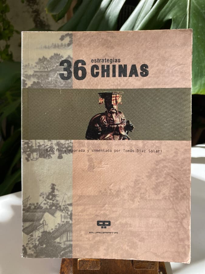 36 Estrategias Chinas — Tomás Díaz Solari, libro usado