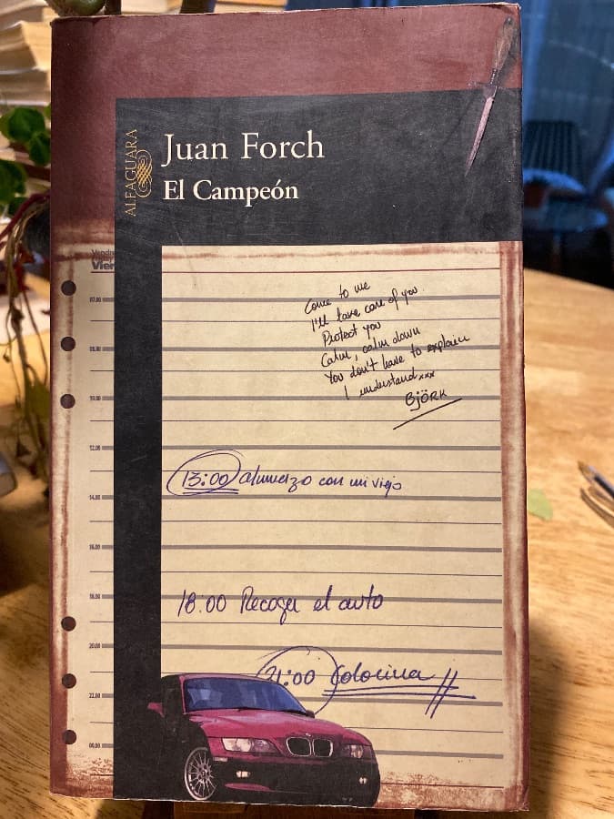 El Campeón — Juan Forch, libro usado