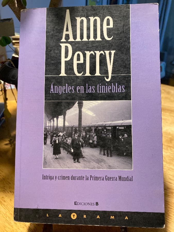 Ángeles en las tinieblas — Anne Perry, libro usado