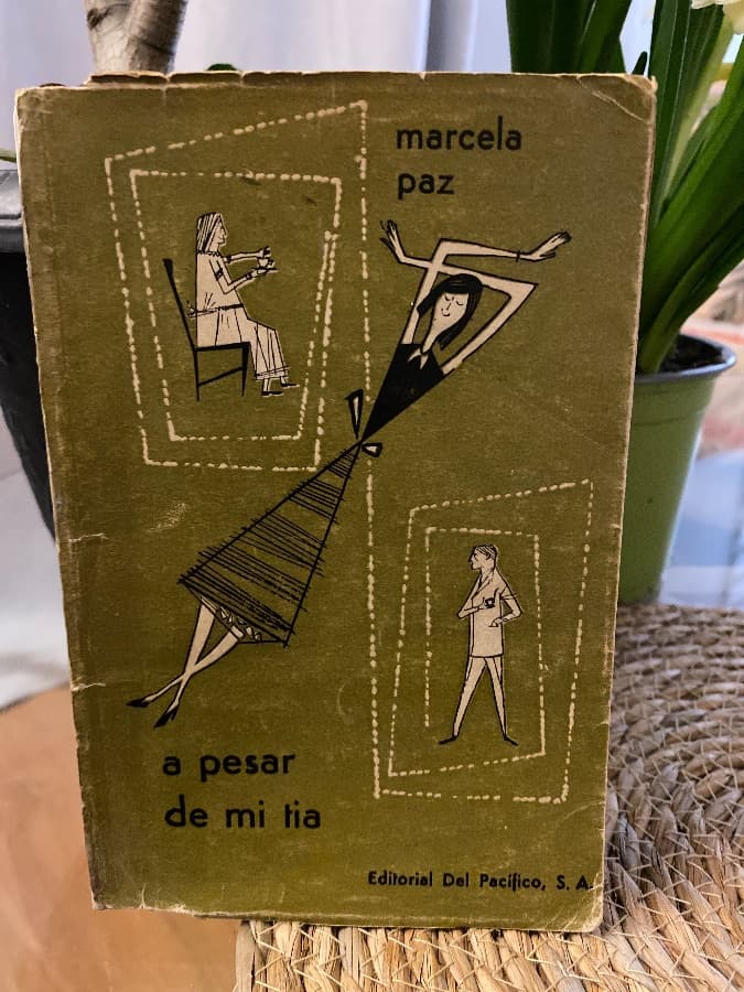 A pesar de mi tía — Marcela Paz, libro usado