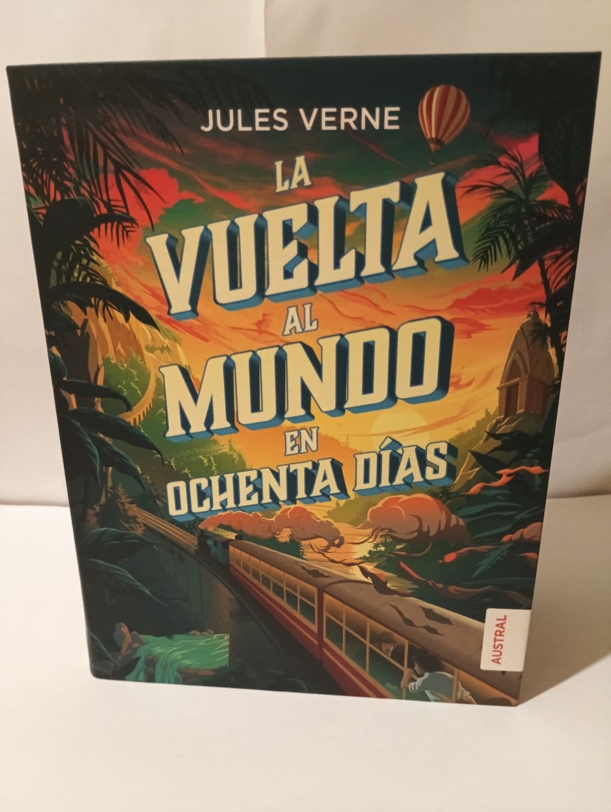 La vuelta al mundo en ochenta días — Jules Verne, libro usado (foto 1 de 6)
