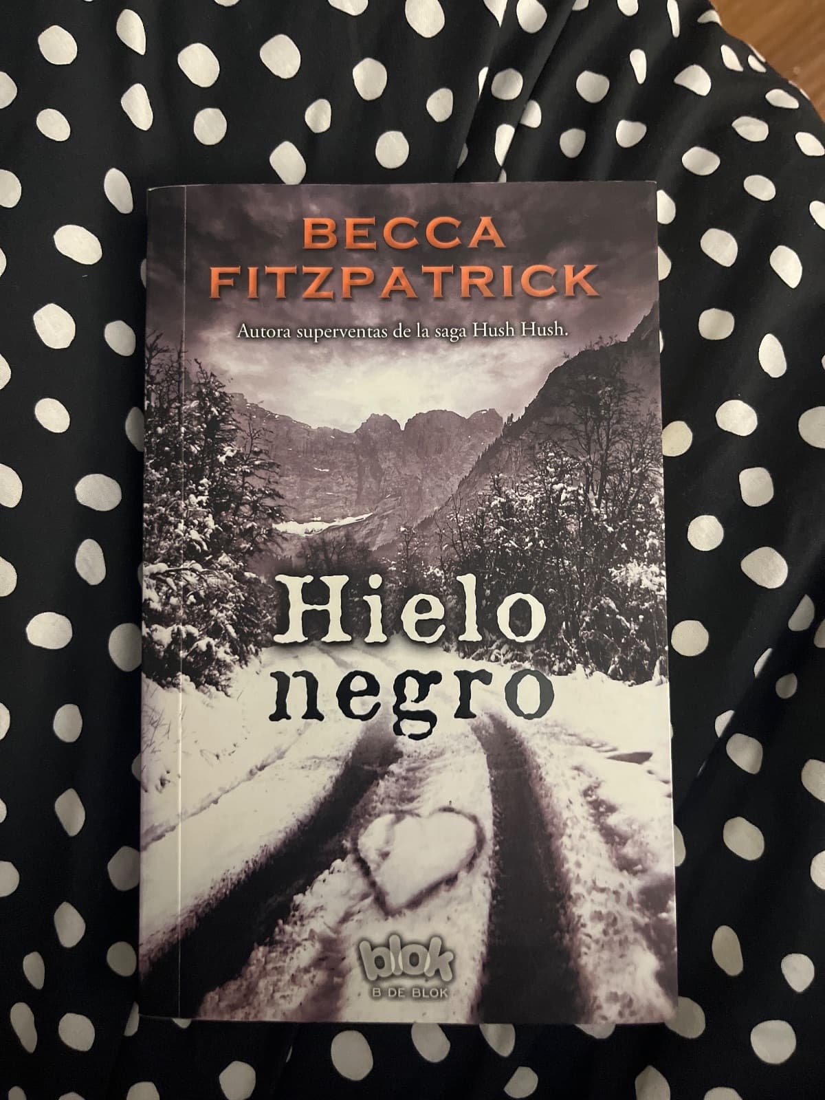 Hielo negro — Becca Fitzpatrick, libro usado