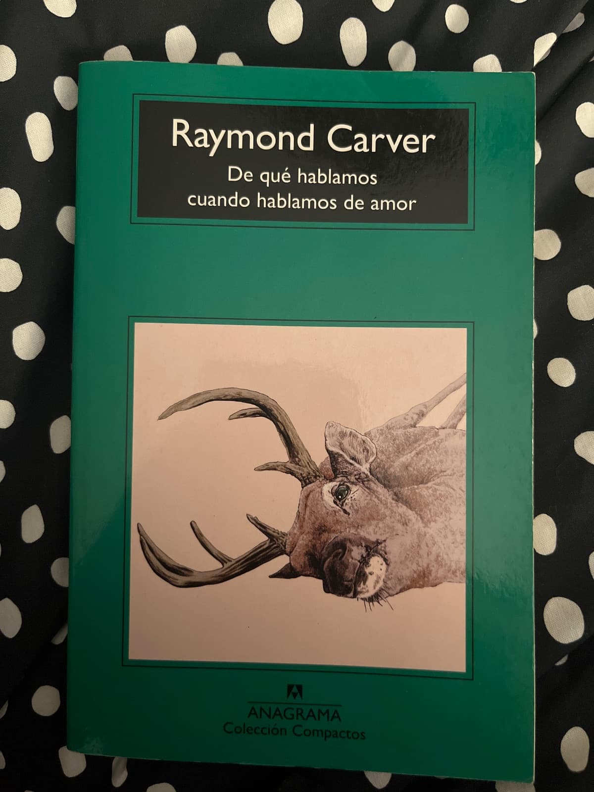 De que hablamos cuando hablamos de amor — R. Carver, libro usado