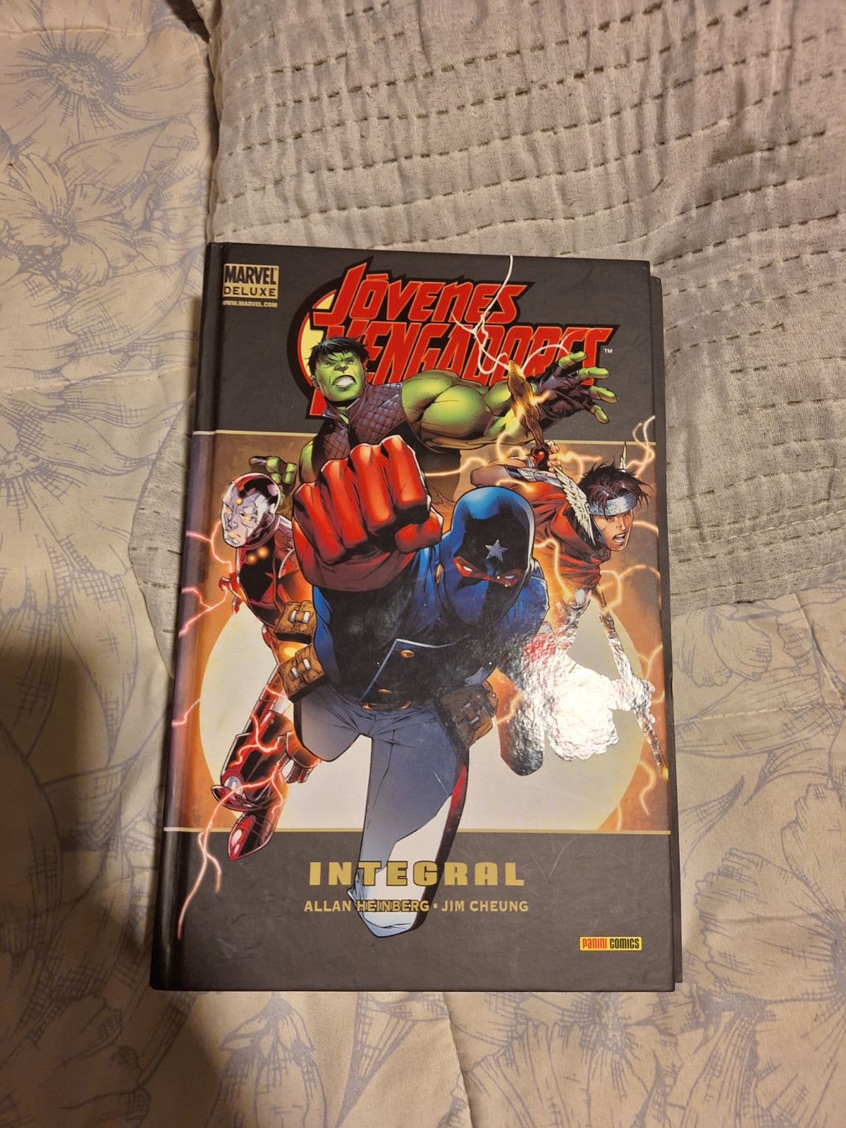 Comic: Jovenes Vengadores — Heinberg, Allan, (guión); Cheung, Jimmy, (dib.), Divito, Andrea, (dib.), libro usado