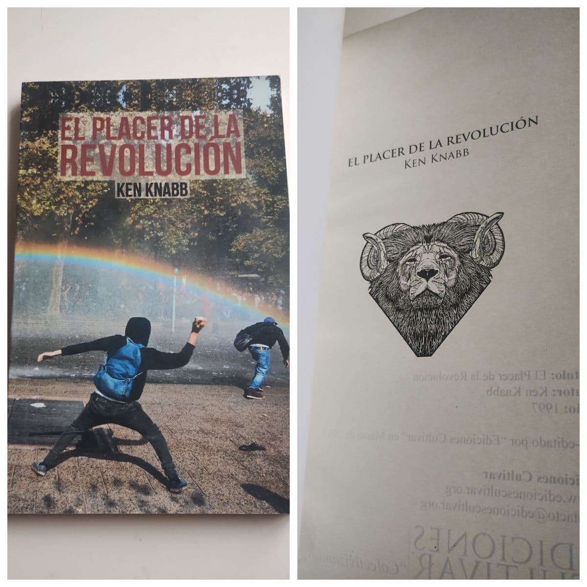 El placer de la revolución — Ken knabb , libro usado