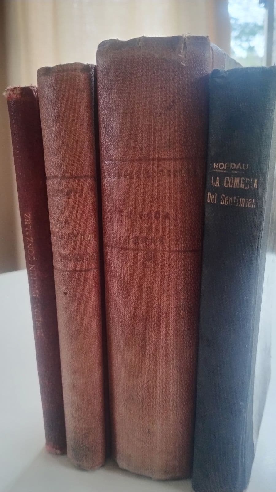 Pack de 4 libros antiguos