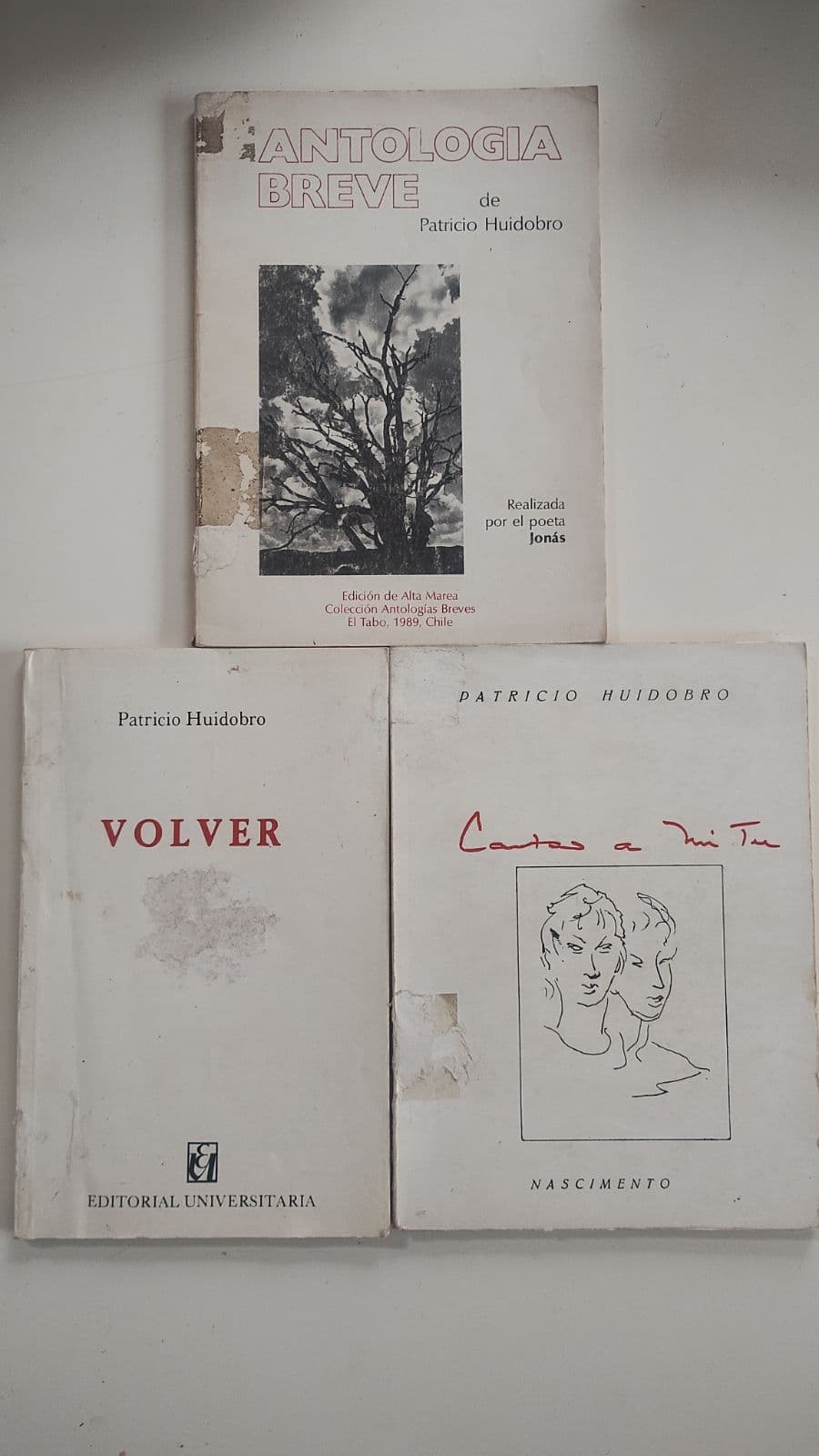 3 obras Poéticas de Patricio Huidobro — Patricio Huidobro , libro usado