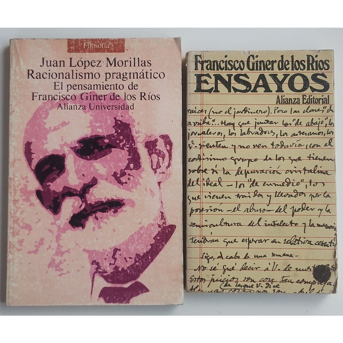 Dos obras sobre Francisco Giner de los Ríos — Francisco Giner de los ríos , libro usado (foto 1 de 2)