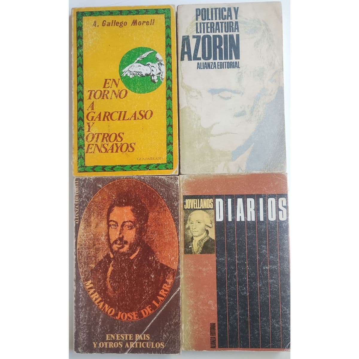 Colección de 4 Libros. Literatura y Cultura Española — Varios , libro usado