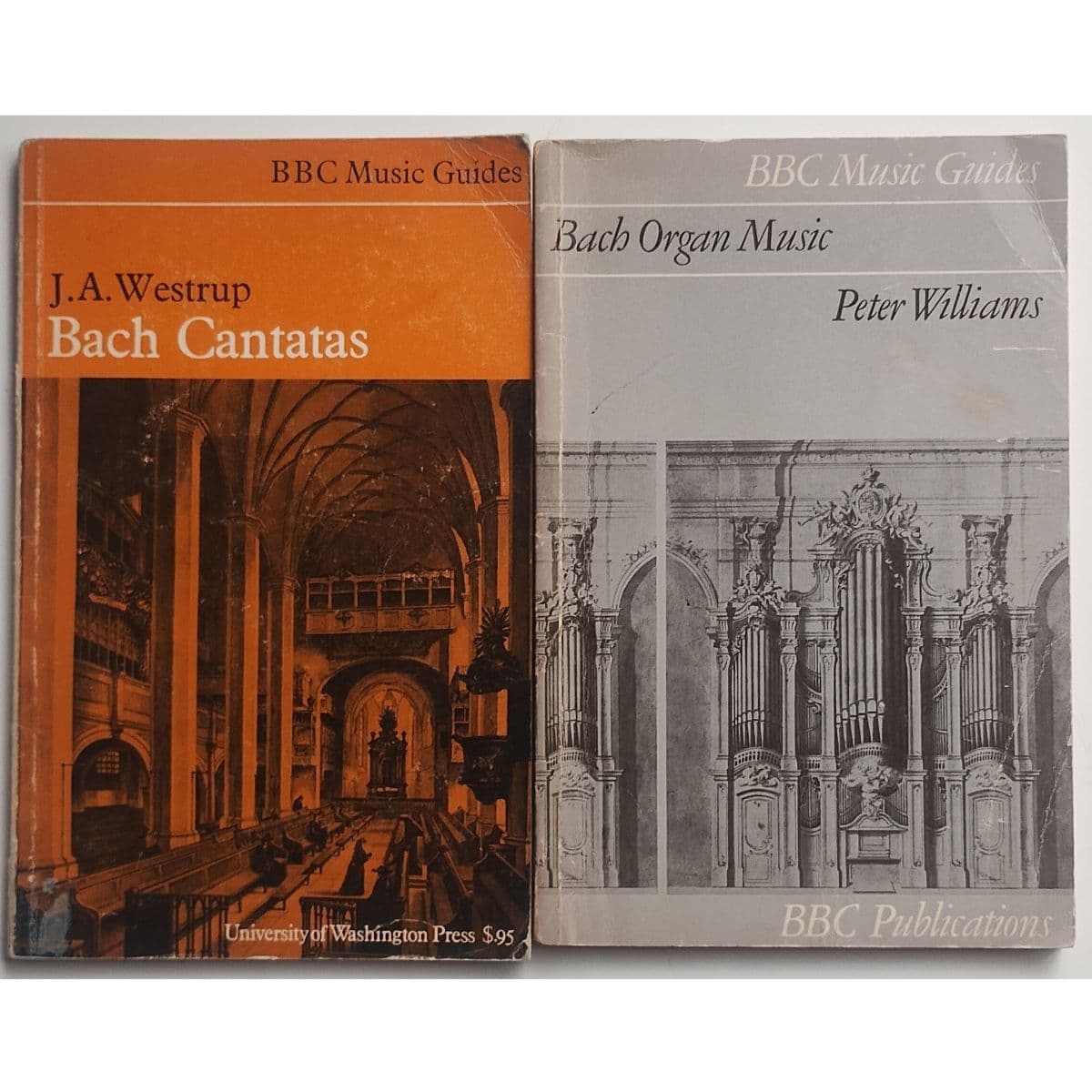 Dos obras (libros) Ensayos sobre obras de Johann Sebastian Bach — Bach, libro usado (foto 1 de 3)