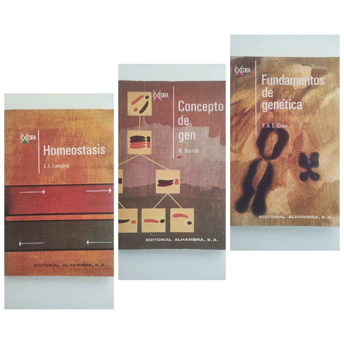 Colección tres libros de biología — Varios autores , libro usado (foto 1 de 5)