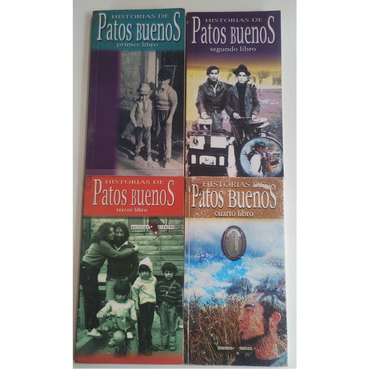 Colección de 4 tomos , obra completa "Historias de Patos Buenos" — Varios , libro usado
