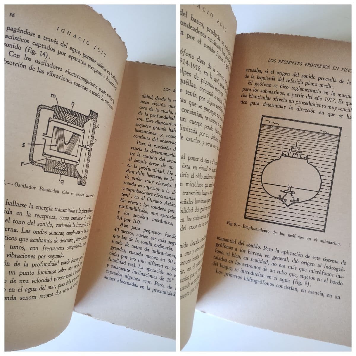 Libro física antiguo. Los recientes progresos en física — Ignacio Puig , libro usado (foto 2 de 6)
