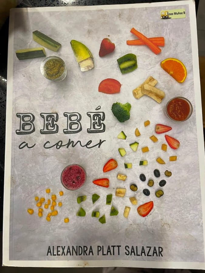 Bebé a comer — Alexandra Platt Salazar, libro usado