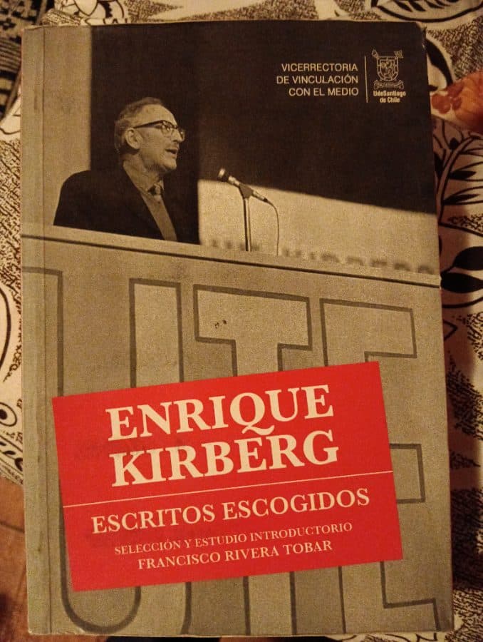 Escritos Escogidos — Enrique Kirberg, libro usado