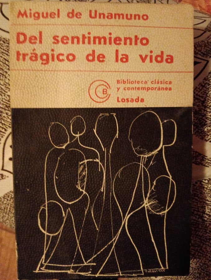 Del sentimiento trágico de la vida — Miguel de Unamuno, libro usado