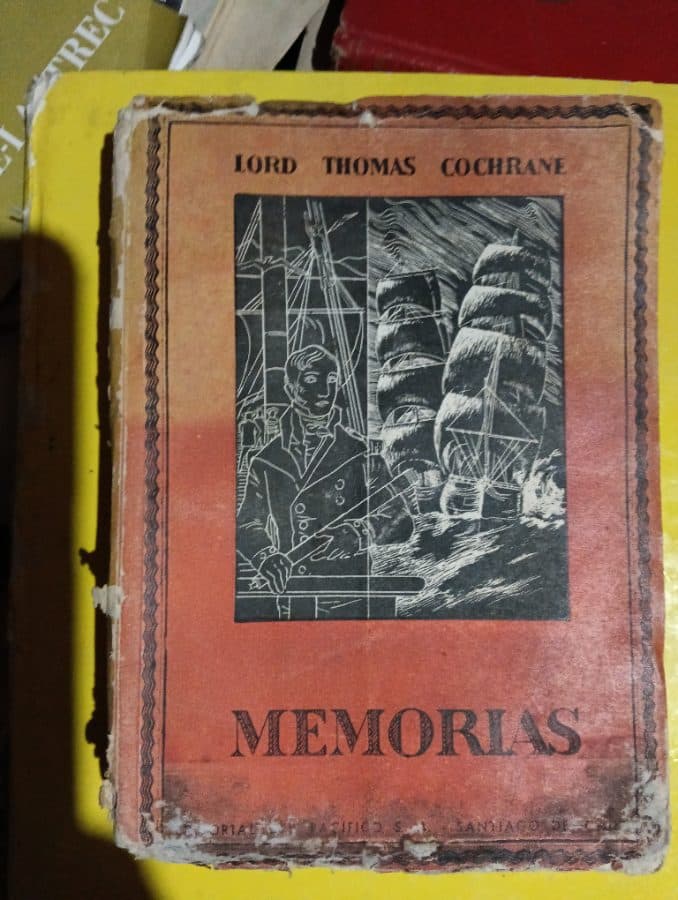 Memorias — Lord Thomas Cochrane, libro usado
