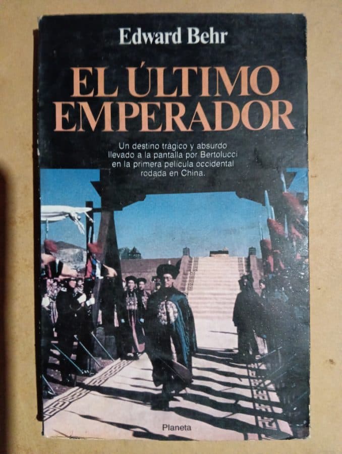 El Último Emperador — Edward Behr, libro usado