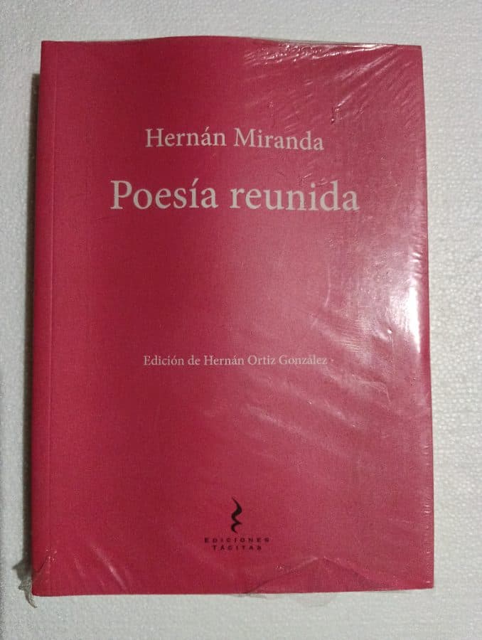 Poesía reunida — Hernán Miranda, libro usado