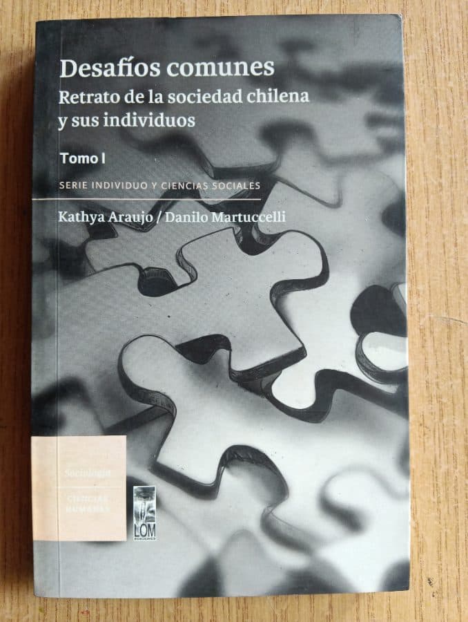 Desafíos comunes: Retrato de la sociedad chilena y sus individuos. Tomo I — Kathya Araujo / Danilo Martuccelli, libro usado
