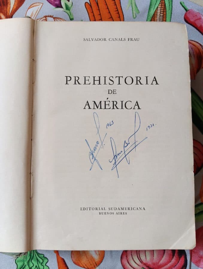 Prehistoria de América — Salvador Canals Frau, libro usado