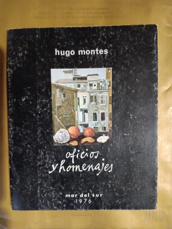 Oficios y homenajes — Hugo Montes, libro usado