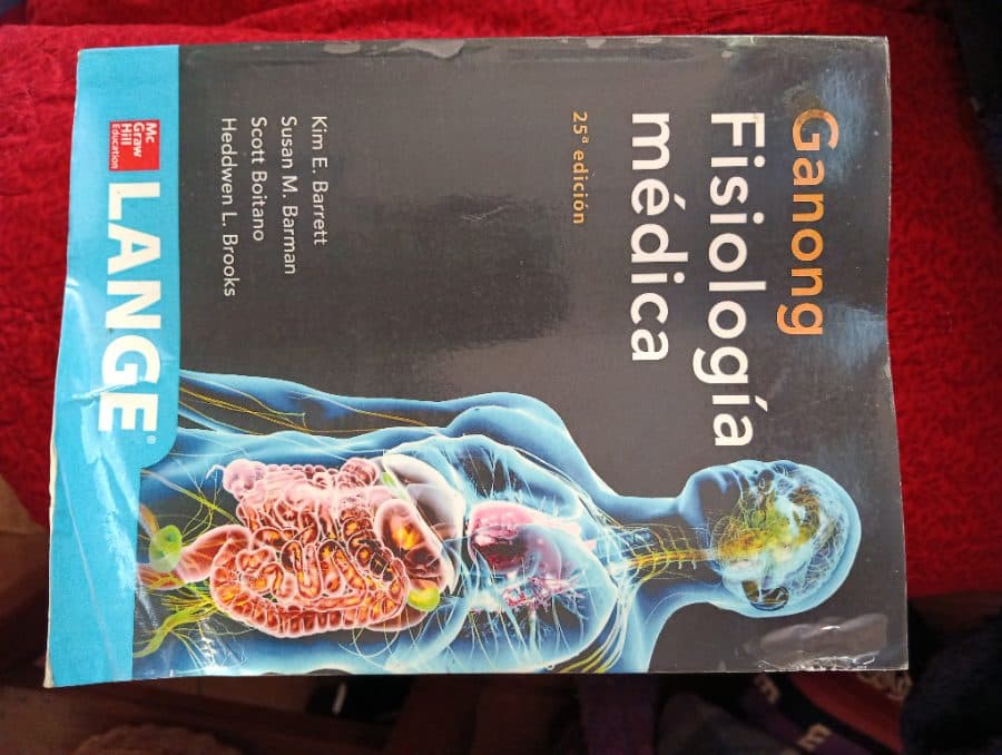Ganong Fisiología Médica — Kim E. Barrett, Susan M. Barman, Scott Boitano, Heddwen L. Brooks, libro usado