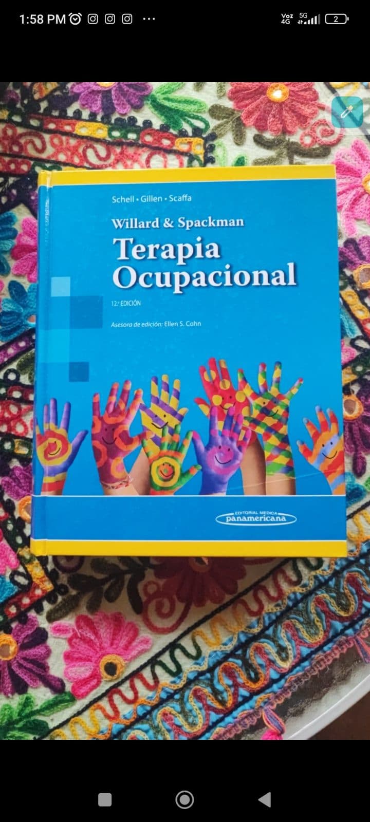 Terapia ocupacional — Barbara A. Boyt Schell, libro usado