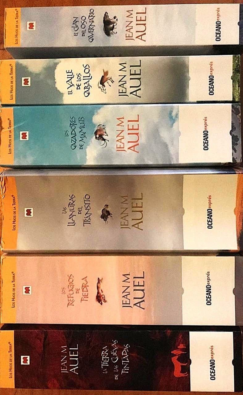 Saga Completa Los Hijos de la Tierra — Jean M. Auel, libro usado