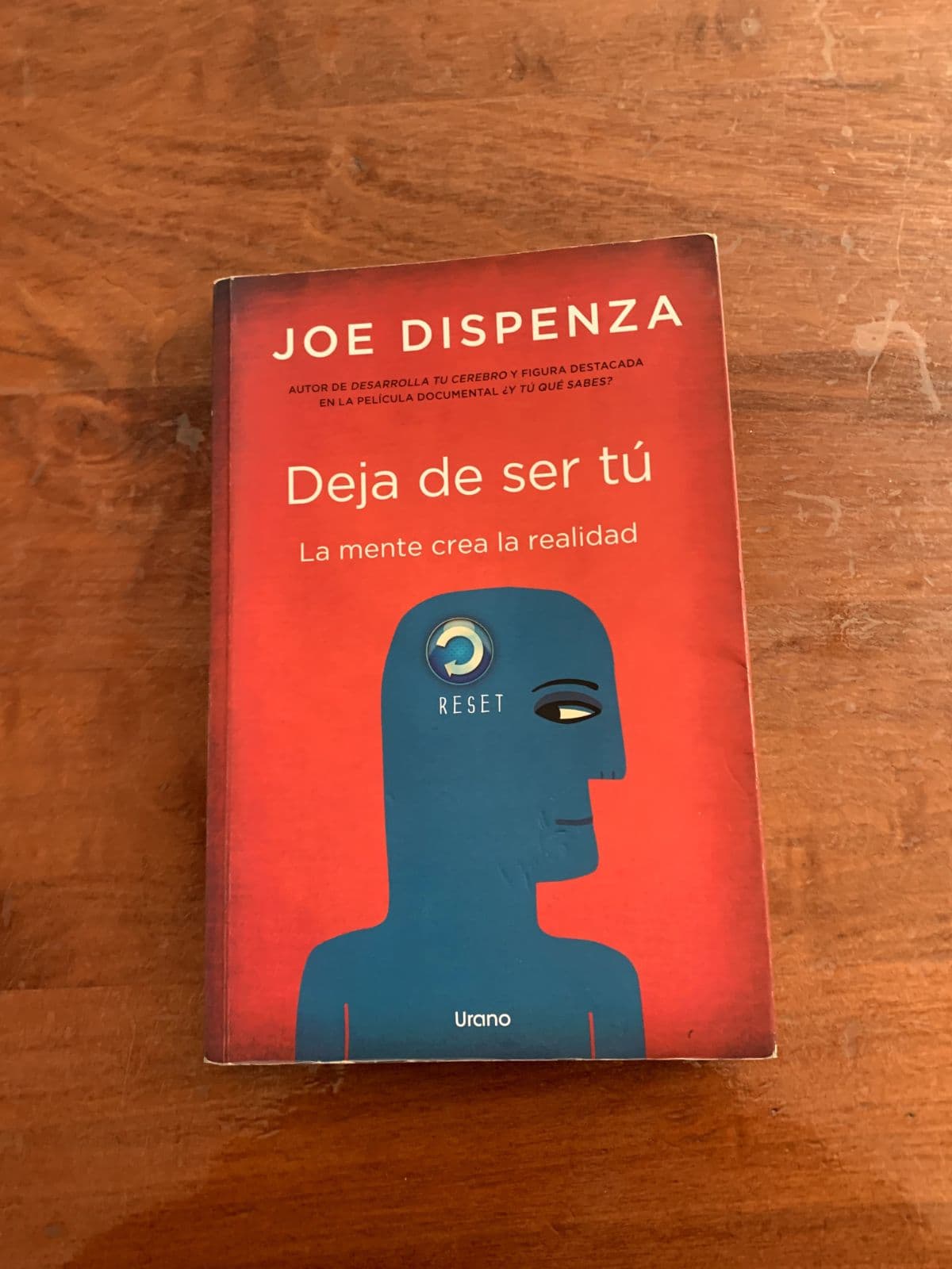 Deja de ser tú — Joe Dispenza , libro usado (foto 1 de 2)
