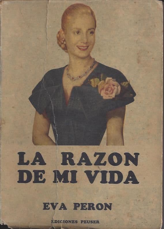 La razon de mi vida — Eva Peron, libro usado