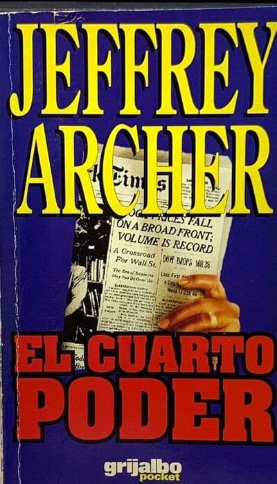 El cuarto poder — Jeffrey Archer, libro usado