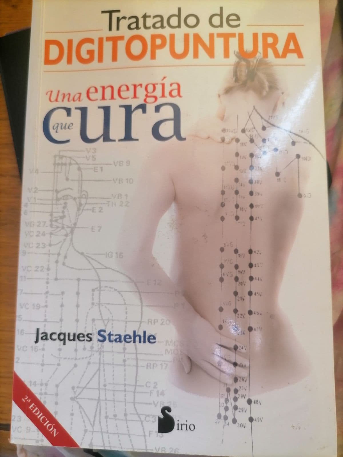 Tratado de Digitopuntura — Jacques Staehle, libro usado
