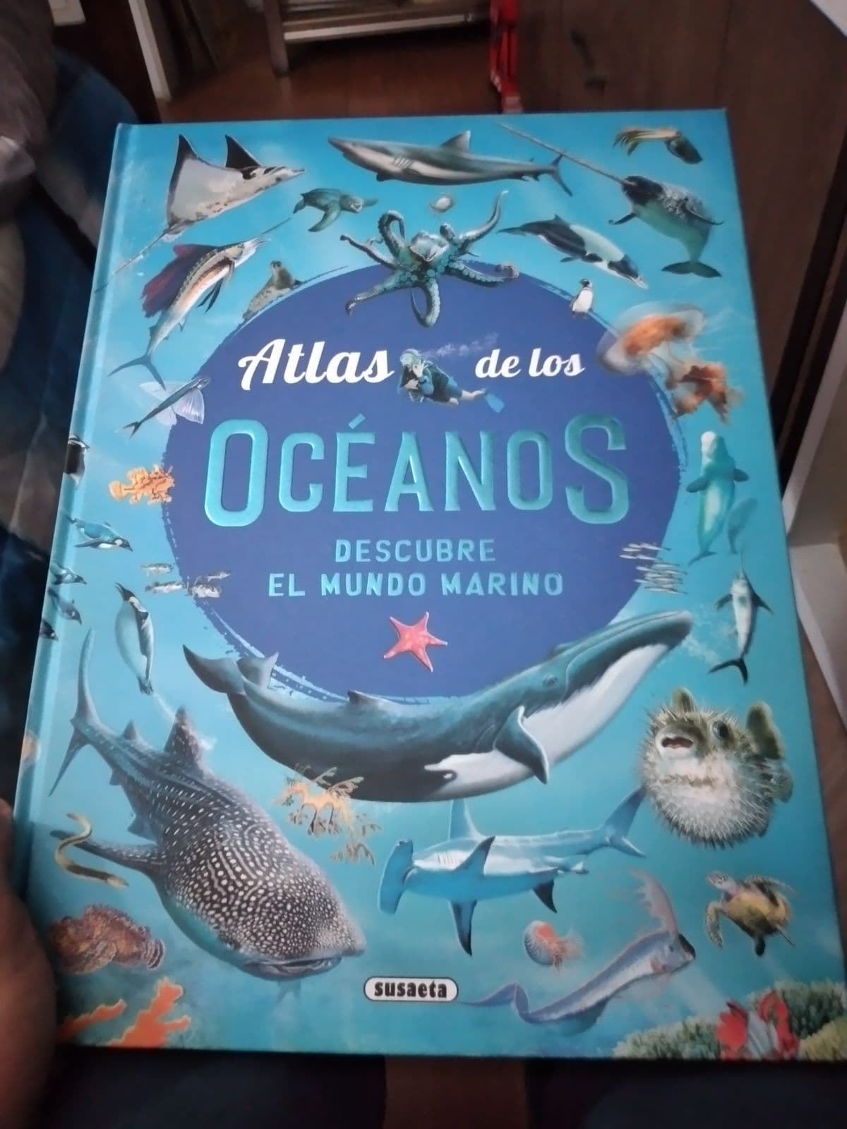 Atlas de los Océanos: Descubre el Mundo Marino — Susaeta, libro usado
