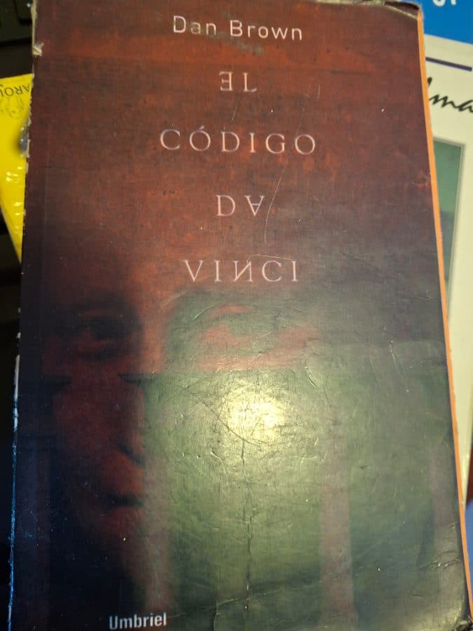 El código Da Vinci — Dan Brown, libro usado